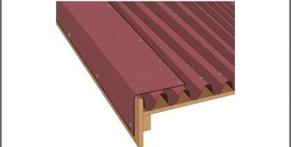 Cách lắp đặt diềm mái Onduline Classic